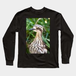 Bush stone curlew bird. Long Sleeve T-Shirt